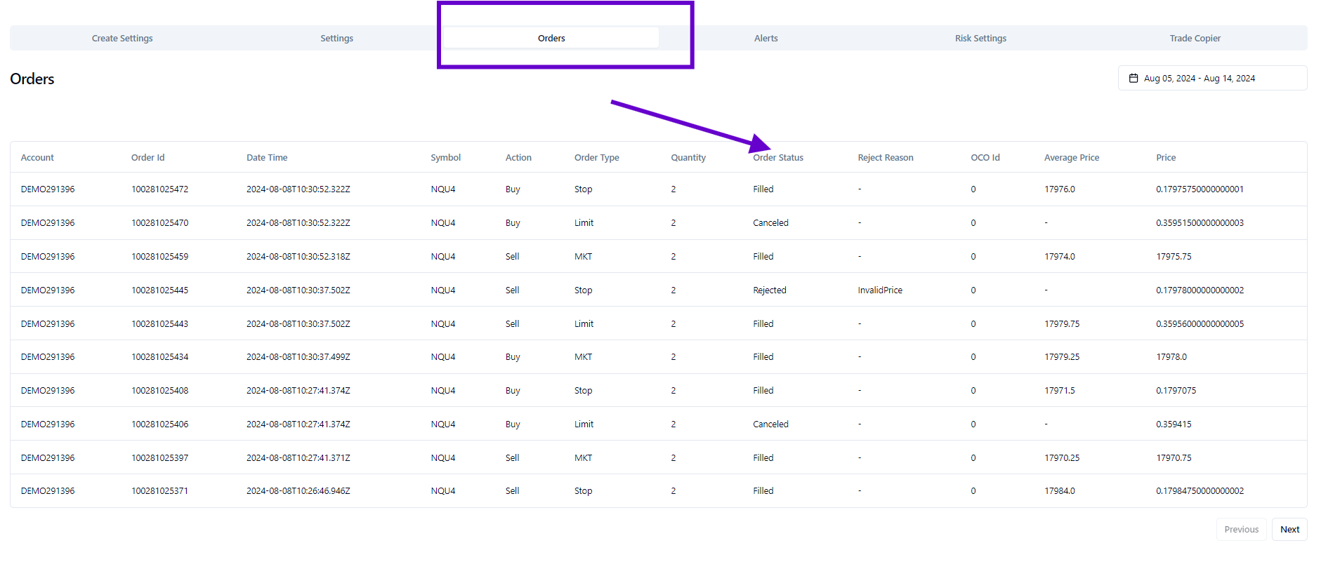 Connect Tradingview to Rithmic